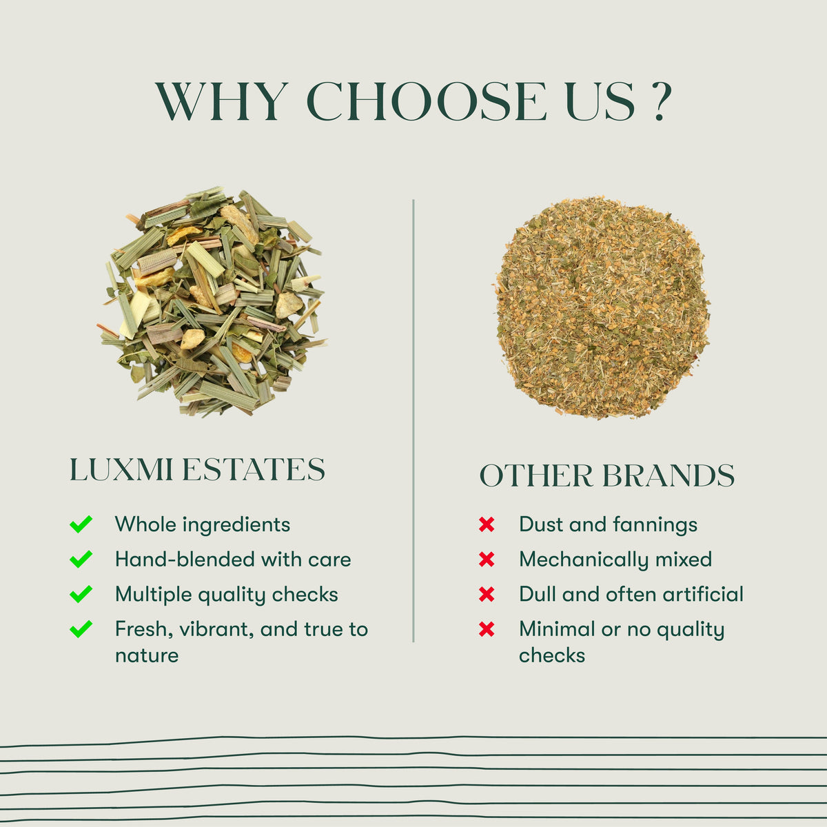 Lemon Ginger Root | 50gm | Organic Herbal Tea - Luxmi Estates USA