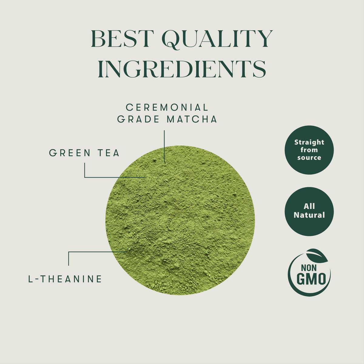 Pure Matcha Tea | 50gm | Matcha Powder Organic Green Tea - Luxmi Estates USA