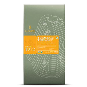 Turmeric Time-Out | 25 Tea Bags | Organic Herbal Tea PACK OF 2