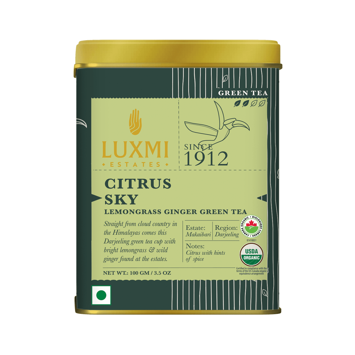 English Breakfast - Organic Darjeeling Black Tea (Pack of 2)