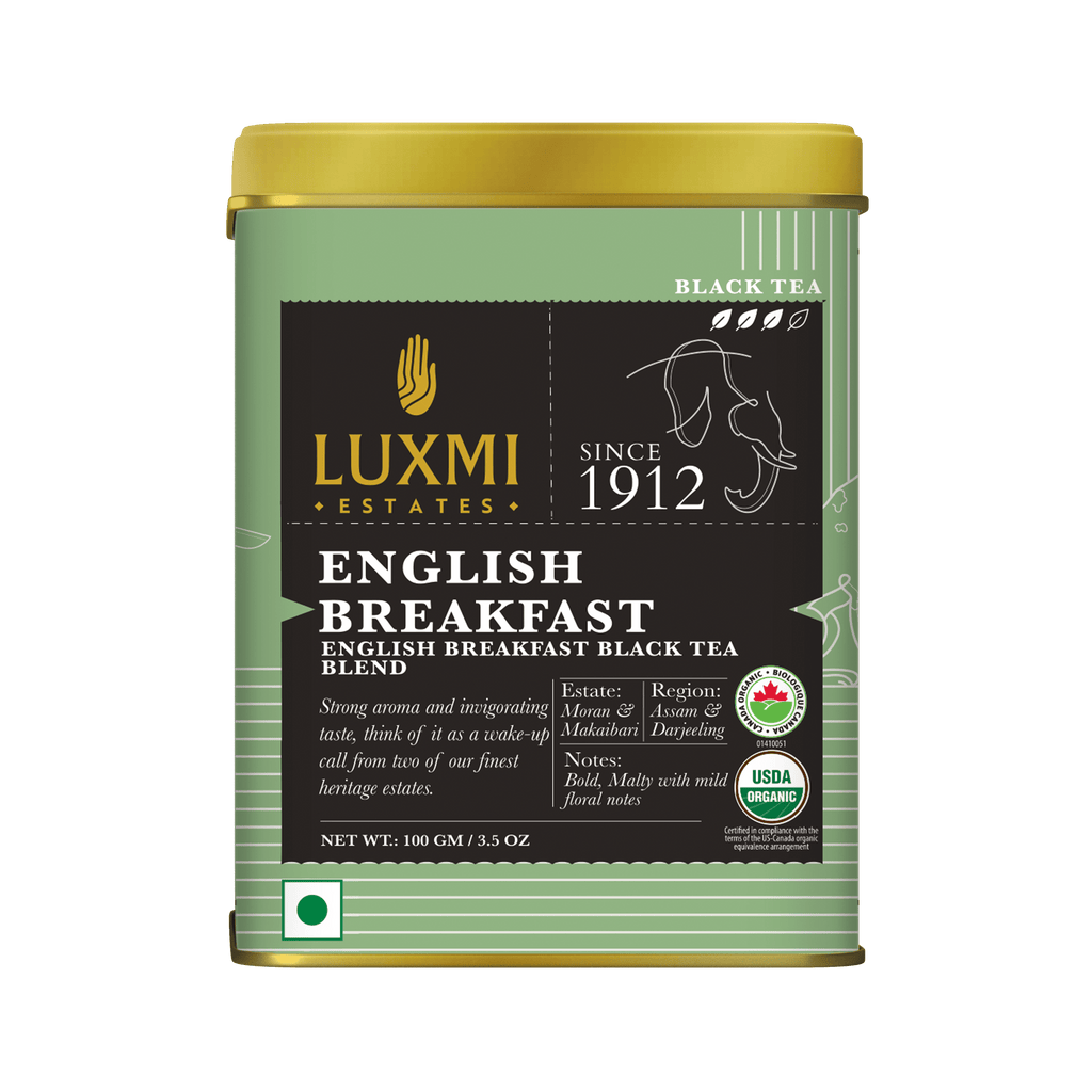 English Breakfast - Organic Darjeeling Black Tea (Pack of 2)