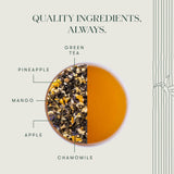 Indian Passion - 25 Organic Green Tea Bags Ingregients