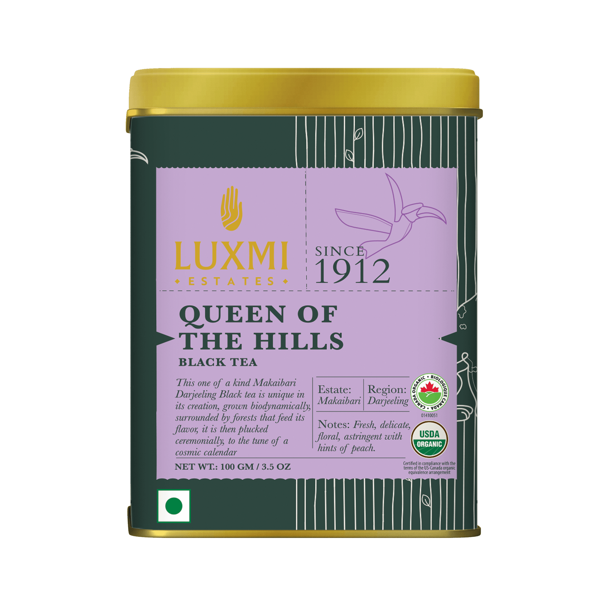 Queen of the Hills 100gm - Queens Blend Black Tea Pack of 3