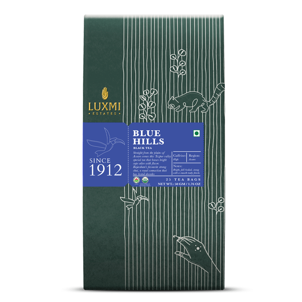 Blue Hills, 25 Tea Bags | Jodhpur Black Tea Blend PACK OF 3