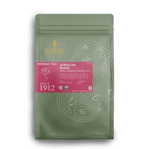 African Rose | 50 Tea Bags | Organic Herbal Tea - Luxmi Estates