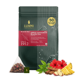 Apple Cinnamon Black Tea | 50 Tea Bags | Organic Black Tea - Luxmi Estates USA