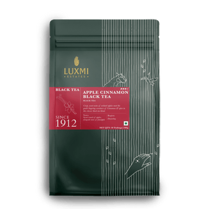 Apple Cinnamon Black Tea | 50 Tea Bags | Organic Black Tea PACK OF 1 - Luxmi Estates USA