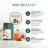 Apple Cinnamon Iced Tea | 18 Pitcher bags - Luxmi Estates USA