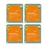 Ashwagandha Turmeric Organic Adaptogen Tea, 100 count - Luxmi Estates USA