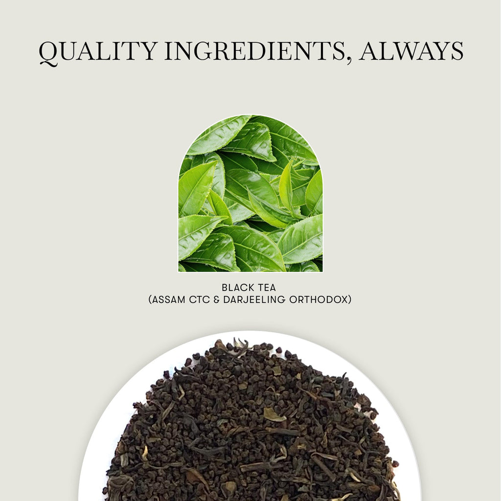 Assam Gold Chai | 100 gm | Luxmi Signature Tea | Assam CTC, Darjeeling Orthodox - Luxmi Estates USA