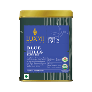 Blue Hills| 100gm | Jodhpur Black Tea Blend PACK OF 2 - Luxmi Estates USA