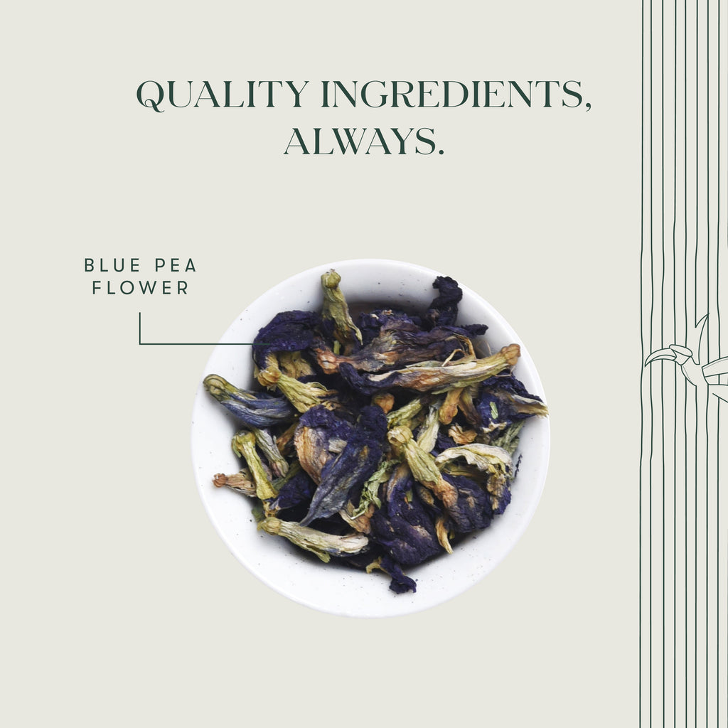Blue Pea Flower | 50 Tea Bags | Herbal Tea - Luxmi Estates USA