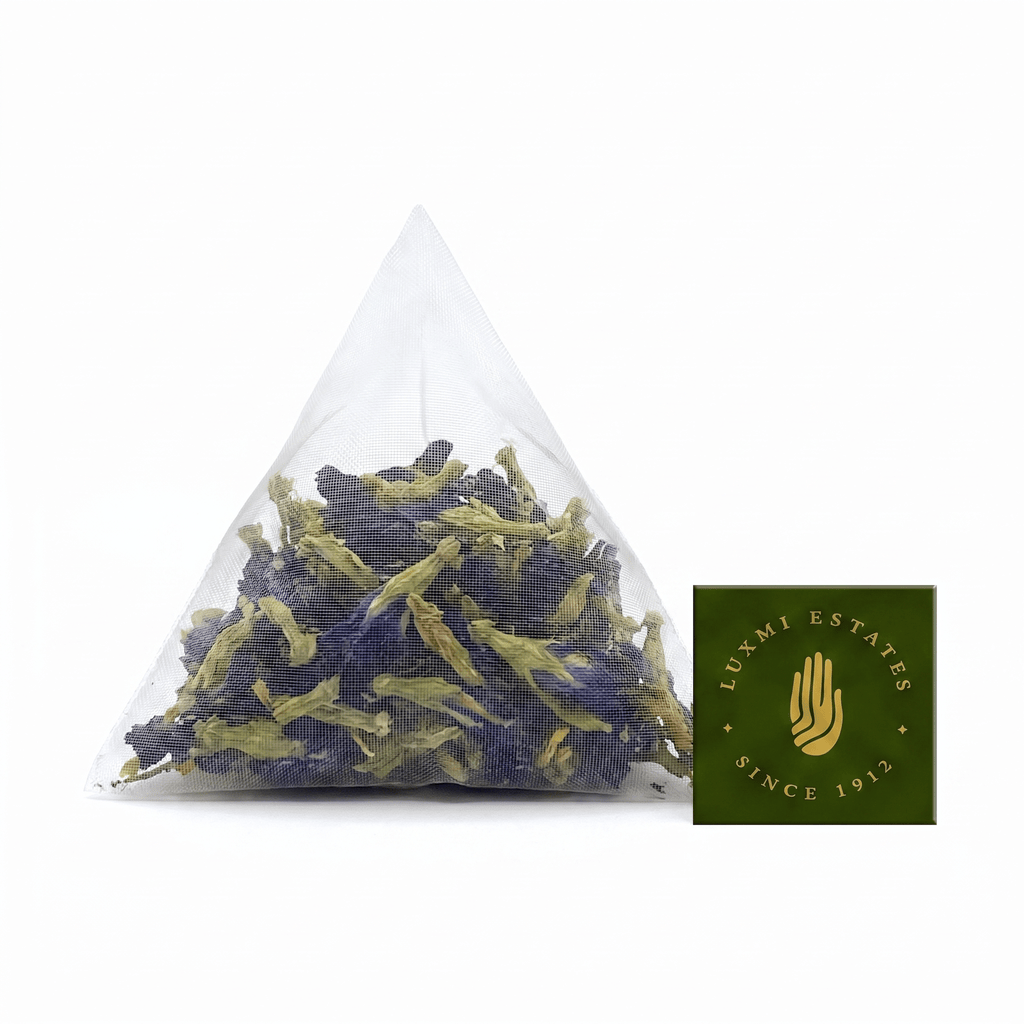 Blue Pea Flower | 50 Tea Bags | Herbal Tea - Luxmi Estates USA