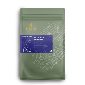 Blue Pea Flower | 50 Tea Bags | Herbal Tea PACK OF 2 - Luxmi Estates USA