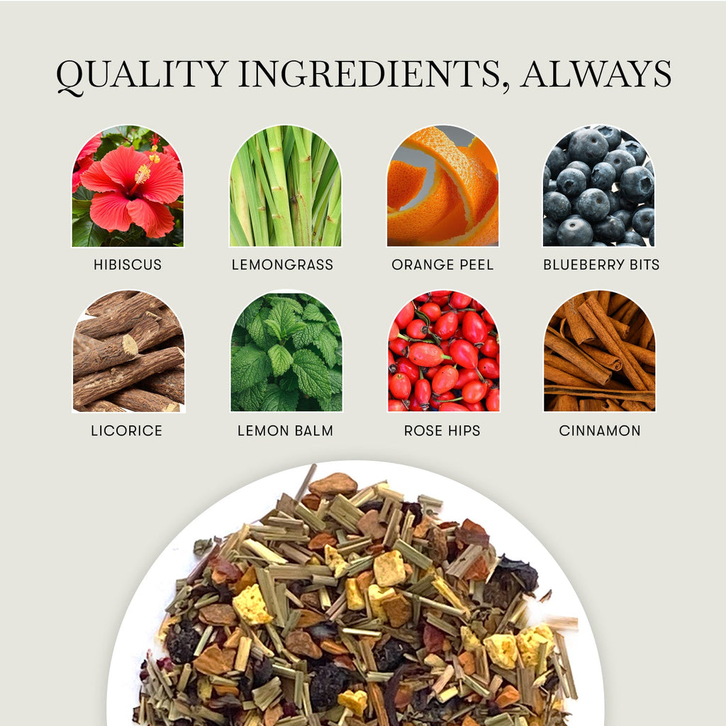 Blueberry Super Tea | 100 gm | Herbal tea - Luxmi Estates USA