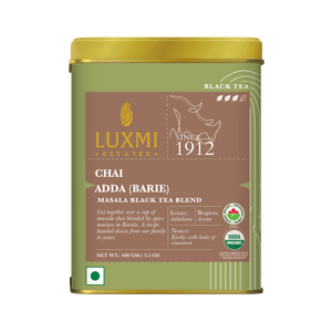 Chai Adda - Barie | 100gm | Organic Masala Chai - Luxmi Estates