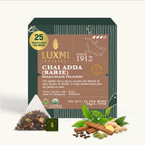 Chai Adda-Barie | 25 Tea Bags | Organic Masala Chai - Luxmi Estates USA