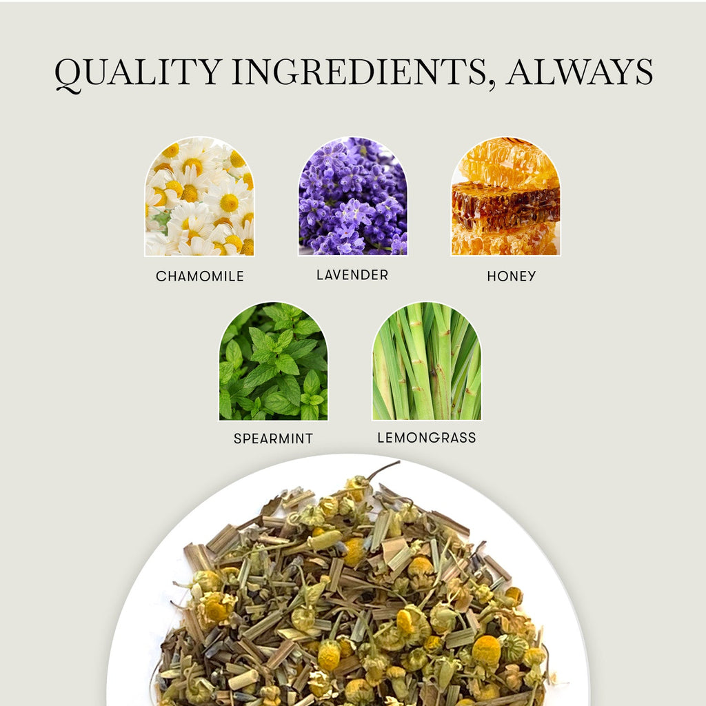 Chamomile Honey Herbal Tea | 50 gm - Luxmi Estates USA