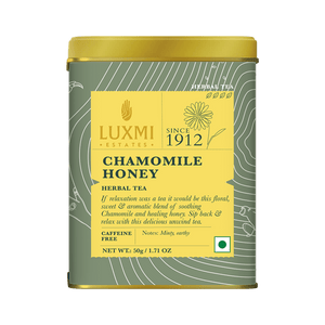 Chamomile Honey Herbal Tea | 50 gm | Herbal Tea - Luxmi Estates