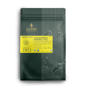 Chamomile Pure Tea | 50 Tea Bags | Organic Herbal Tea - Luxmi Estates