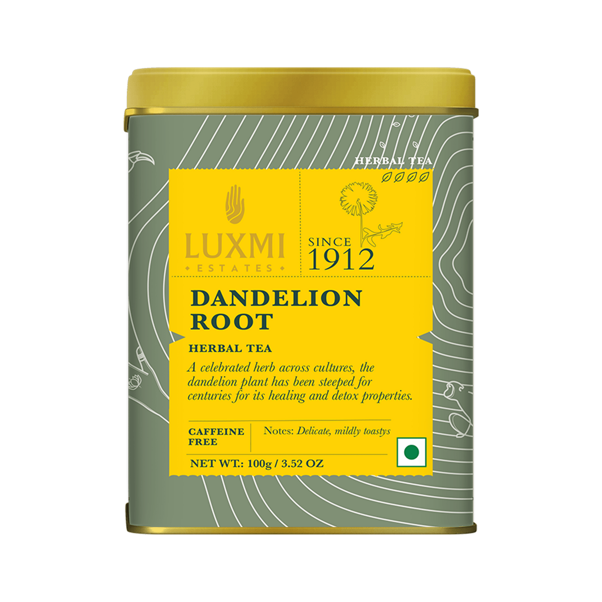 Dandelion Root | 100 gm | Herbal Tea - Luxmi Estates