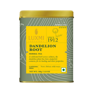 Dandelion Root | 100 gm | Herbal Tea Pack of 3 - Luxmi Estates USA