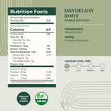 Dandelion Root | 50 Tea Bags | Herbal Tea - Luxmi Estates USA