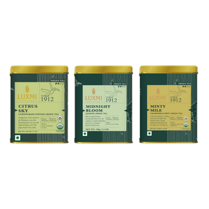 Darjeeling Organic Green loose leaf Collection - Luxmi Estates USA
