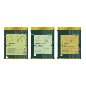 Darjeeling Organic Green loose leaf Collection - Luxmi Estates