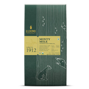 Minty Mile | 25 Tea Bags | Organic Green Tea PACK OF 2