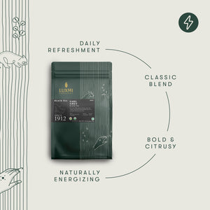 Earl Grey | 50 Tea Bags | Organic Black Tea - Luxmi Estates