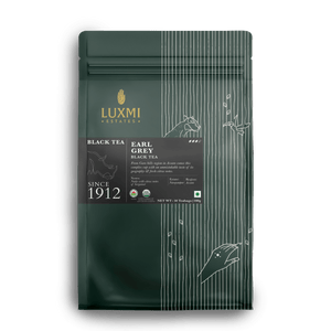 Earl Grey | 50 Tea Bags | Organic Black Tea - Luxmi Estates