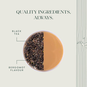 Earl grey Tea | 100gm | Organic Black Tea - Luxmi Estates