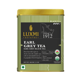 Earl grey Tea | 100gm | Organic Black Tea PACK OF 3 - Luxmi Estates USA