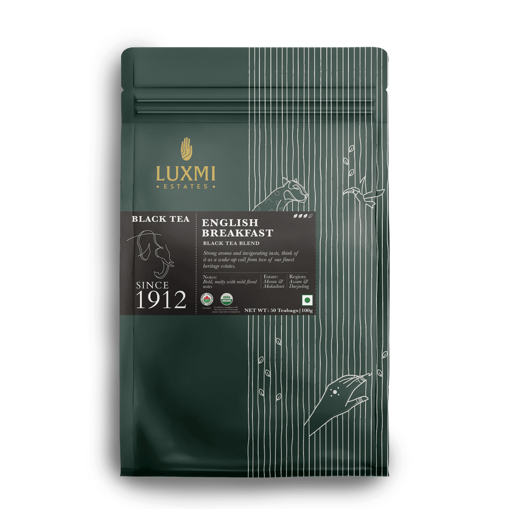 English Breakfast | Organic Black Tea - Luxmi Estates USA