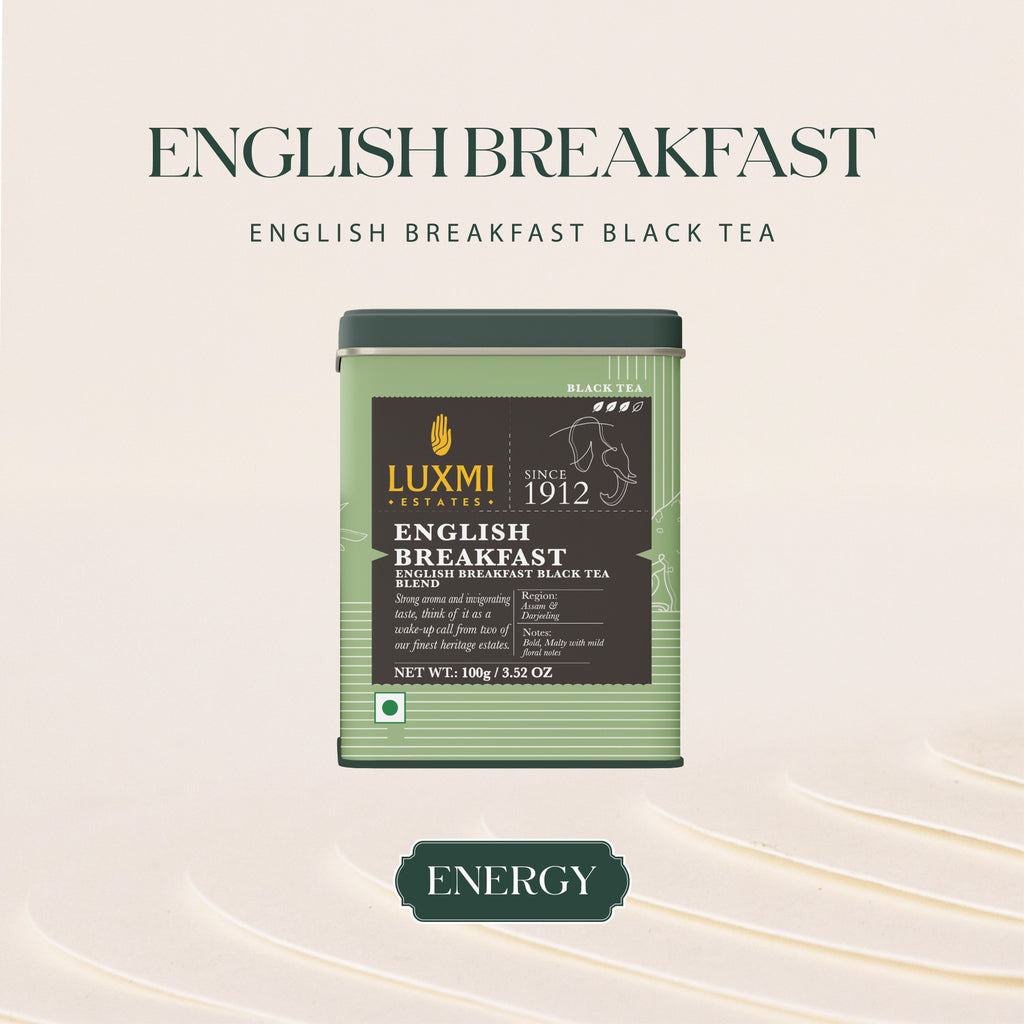 English Breakfast, Organic Darjeeling Black Tea - Luxmi Estates USA