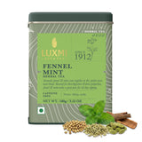 Fennel Mint Herbal Tea | 100 gm | Herbal Tea - Luxmi Estates USA