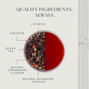 Hibis - Kiss Black | 100gm | Organic Black Tea - Luxmi Estates