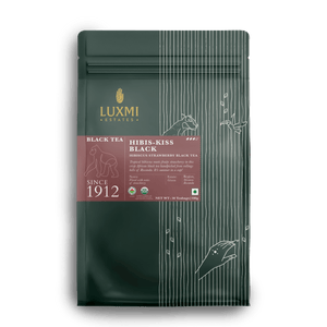 Hibiscus Black Tea | 50 Tea Bags | Organic Black Tea - Luxmi Estates