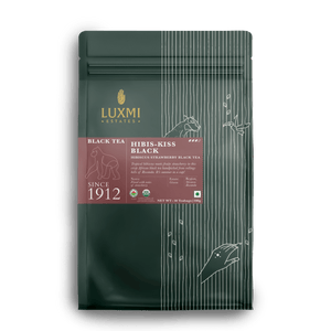 Hibiscus Black Tea | 50 Tea Bags | Organic Black Tea PACK OF 2 - Luxmi Estates USA