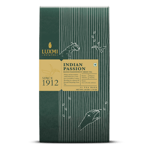 Indian Passion | 25 Tea Bags | Organic Green Tea - Luxmi Estates USA