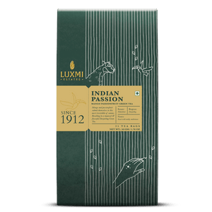 Indian Passion | 25 Tea Bags | Organic Green Tea - Luxmi Estates