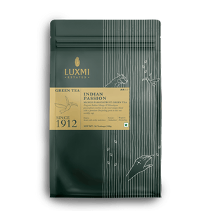 Indian Passion | 50 Tea Bags | Organic Green Tea PACK OF 1 - Luxmi Estates USA