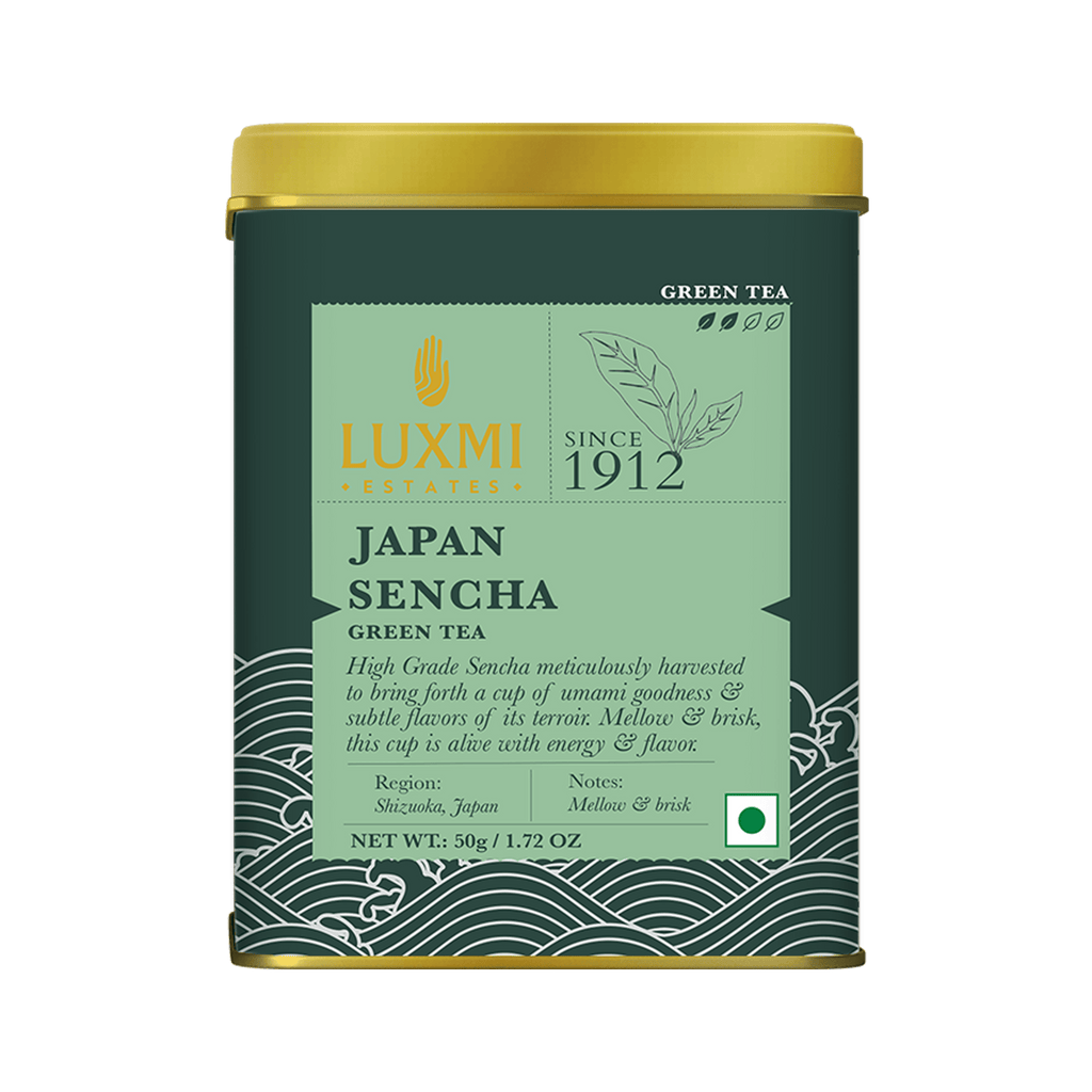 Japan Sencha | 50 gm | Green Tea PACK OF 3 - Luxmi Estates USA
