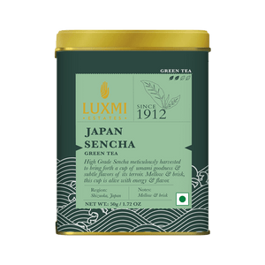 Japan Sencha | 50 gm | Green Tea PACK OF 3 - Luxmi Estates USA