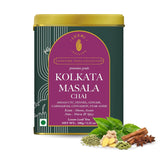 Kolkata Masala Chai | 100 gm | Luxmi Signature Tea | Assam CTC, Fennel, Ginger, Cardamom, Cinnamon, Star Anise - Luxmi Estates USA