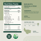 Kolkata Masala Chai | 100 gm | Luxmi Signature Tea | Assam CTC, Fennel, Ginger, Cardamom, Cinnamon, Star Anise - Luxmi Estates USA