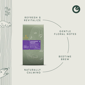 Lavender Valley | 25 Tea Bags | Organic White Tea - Luxmi Estates