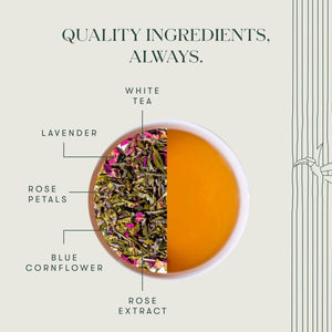 Lavender Valley | 25gm | Organic White Tea - Luxmi Estates