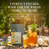 Lemon Ginger Mint Iced Tea | 18 Pitcher bags - Luxmi Estates USA